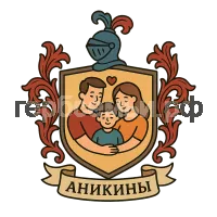 Герб семьи Аникины