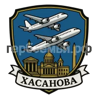 Герб семьи Хасанова