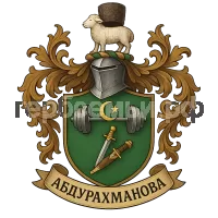 Герб семьи Абдурахманова