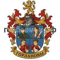 Герб семьи Горланов