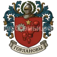 Герб семьи Горланов