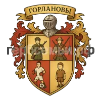 Герб семьи Горланов