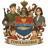 Герб семьи Горланов