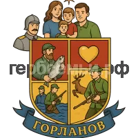 Герб семьи Горланов