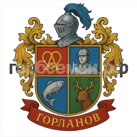 Герб семьи Горланов