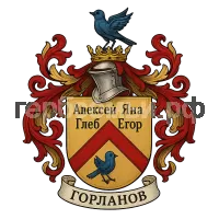 Герб семьи Горланов