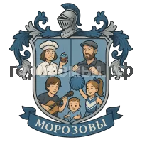 Герб семьи Морозовы