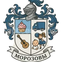 Герб семьи Морозовы