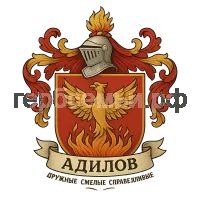 Герб семьи Адилов
