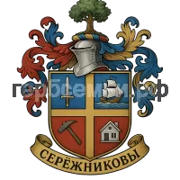 Герб семьи Сережниковы