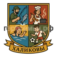 Герб семьи Халиков