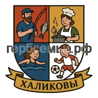 Герб семьи Халиков