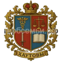 Герб семьи ХАУТОВЫ
