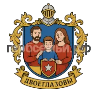 Герб семьи Двоеглазовы