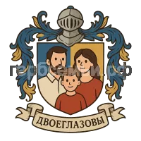 Герб семьи Двоеглазовы