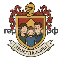 Герб семьи Двоеглазовы