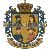 Герб семьи Пышнограев