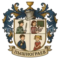 Герб семьи Пышнограев