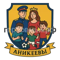 Герб семьи Аникеевы