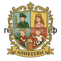 Герб семьи Аникеевы