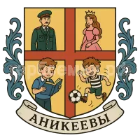 Герб семьи Аникеевы