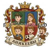 Герб семьи Аникеевы