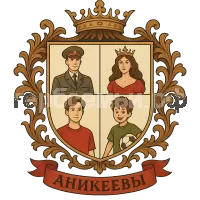 Герб семьи Аникеевы