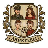 Герб семьи Аникеевы