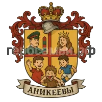 Герб семьи Аникеевы