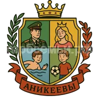 Герб семьи Аникеевы