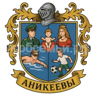 Герб семьи Аникеевы