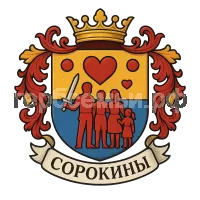 Герб семьи Сорокины