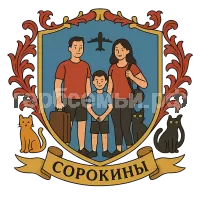 Герб семьи Сорокины