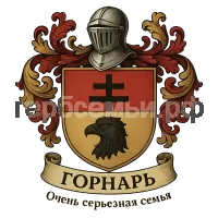 Герб семьи Горнарь