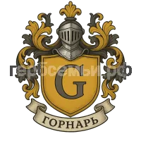 Герб семьи Горнарь
