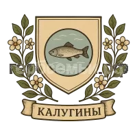 Герб семьи Калугины