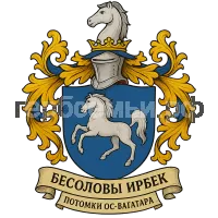 Герб семьи Бесолов Ирбек