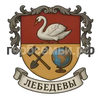 Герб семьи Лебедевы