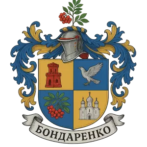 Герб семьи Бондаренко