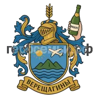 Герб семьи Верещагины