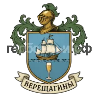 Герб семьи Верещагины