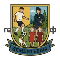 Герб семьи Дементьевы