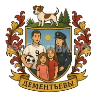 Герб семьи Дементьевы