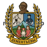 Герб семьи Дементьевы