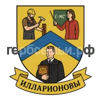 Герб семьи Илларионовы