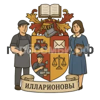 Герб семьи Илларионовы