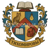 Герб семьи Тихомировы