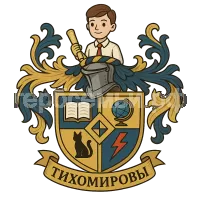 Герб семьи Тихомировы