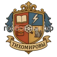 Герб семьи Тихомировы