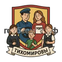 Герб семьи Тихомировы